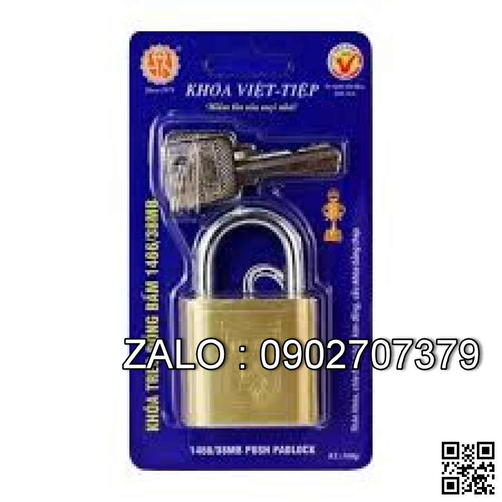 Khóa treo đồng bấm 1466/38 MB