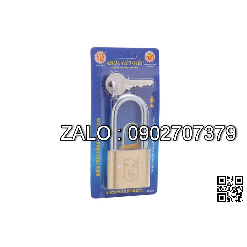 Khóa treo đồng bấm 01524