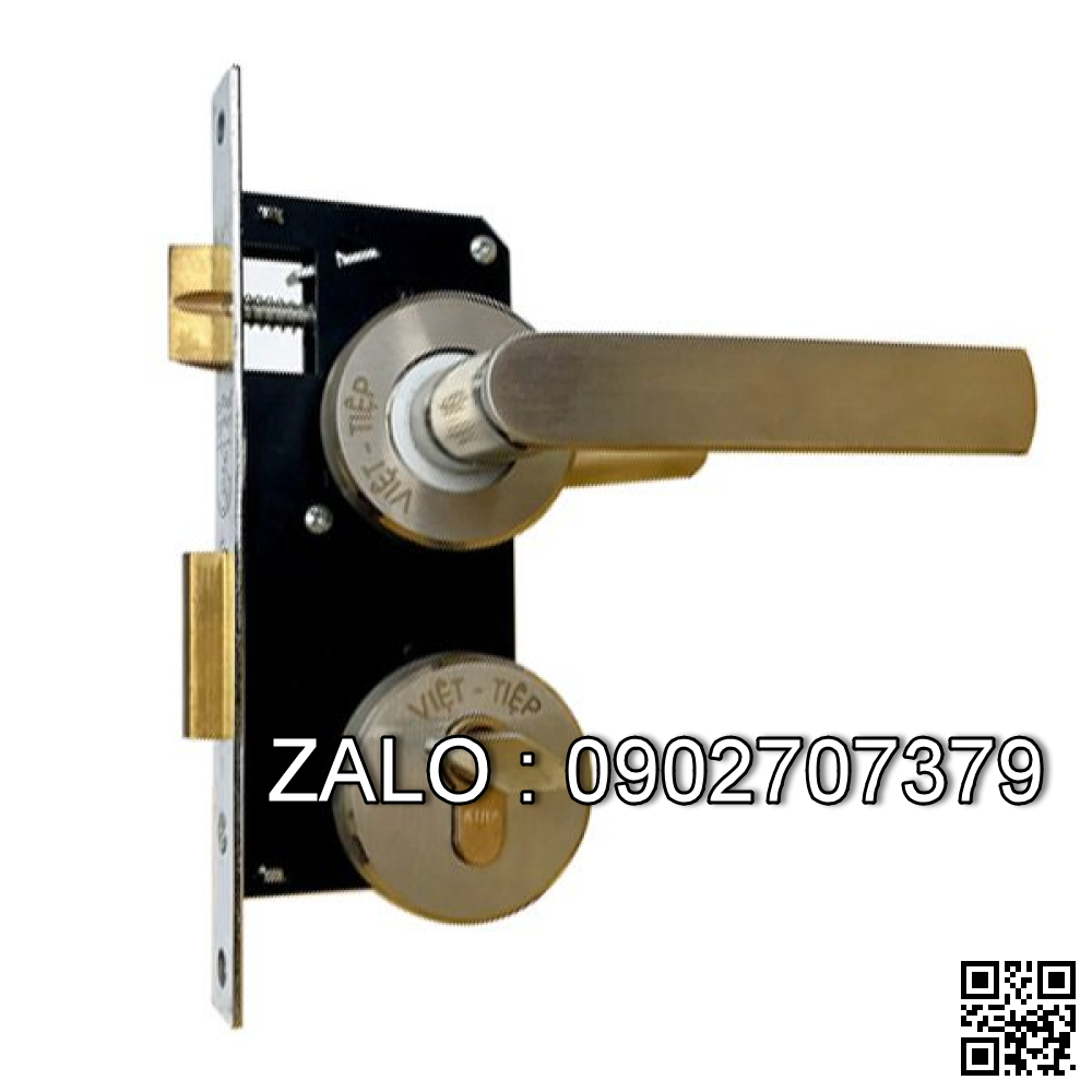 Khóa cửa tay ốp rời (Inox) 04080