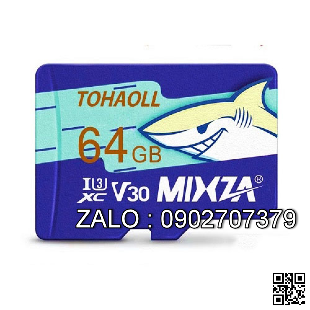 Thẻ Nhớ MicroSD Mixza 64GB - 95Mb/S - Box Class10