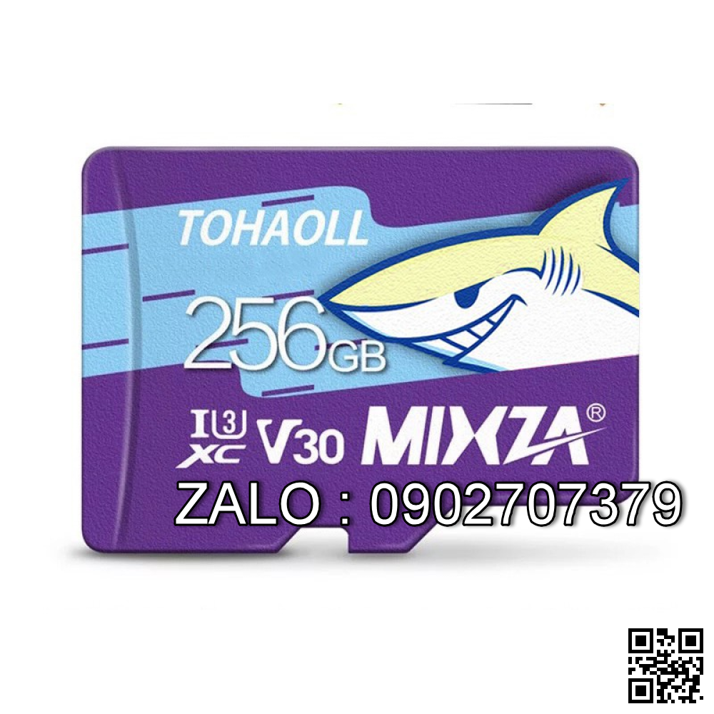 Thẻ Nhớ MicroSD Mixza 256GB - 95Mb/S - Box Class10