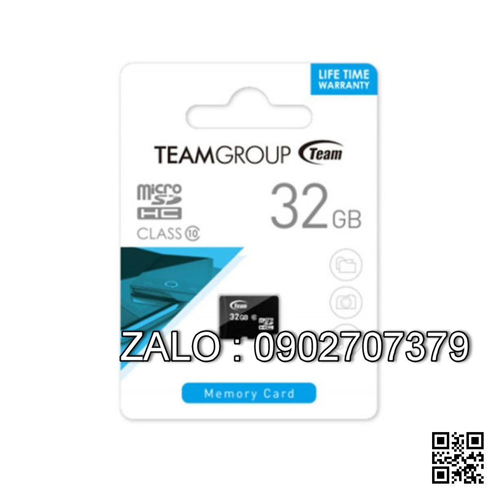 Thẻ Nhớ MicroSD TEAM 32G Class 10 Box