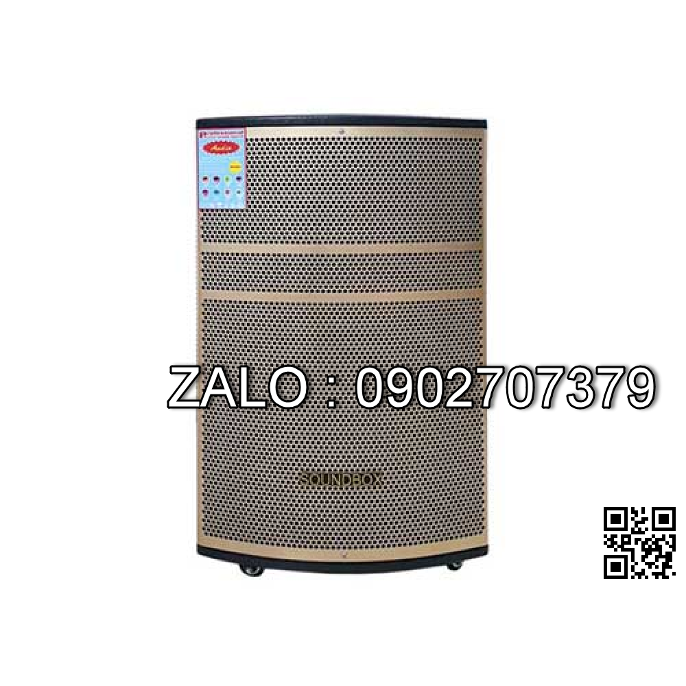 LOA Kéo Soundbox SB1803 - 5 Tấc Gỗ + 2 Mic