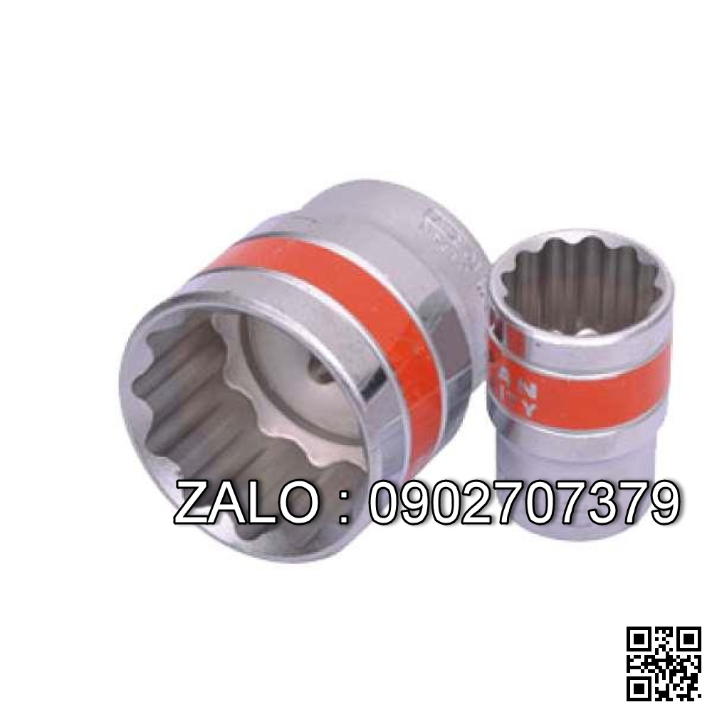 Đầu tuýp 12 cạnh(12PT) Asaki 1/2x12mm AK-6027