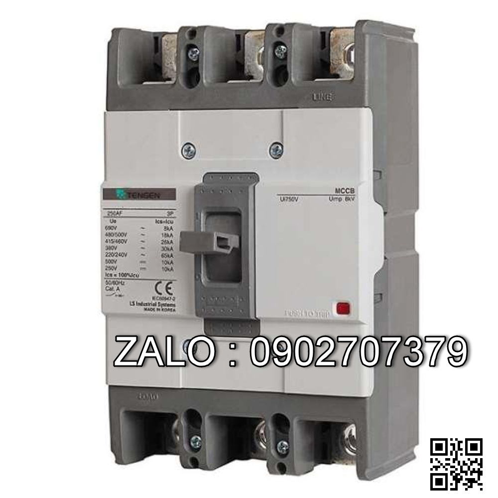 Aptomat LS MCCB 3P 400A 65kA-ABS403c