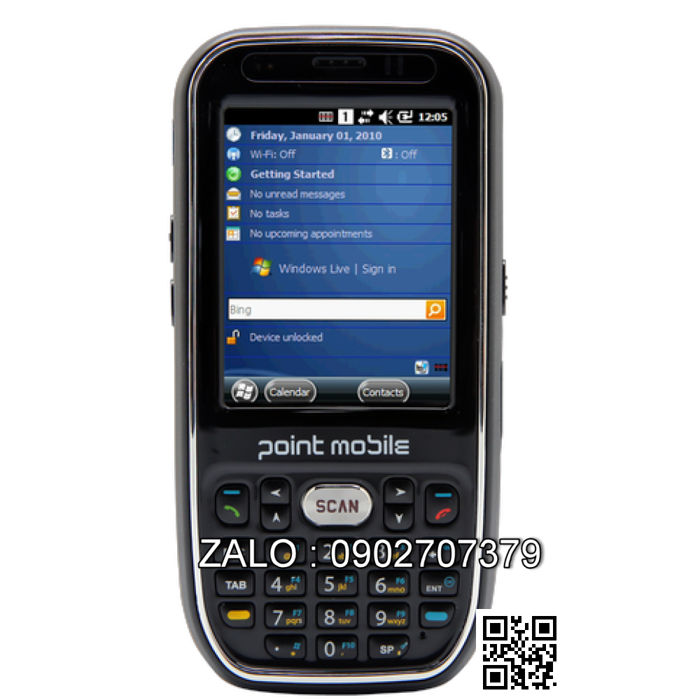 Thiết bị quản lý kho mã vạch PDA Point Mobile PM40