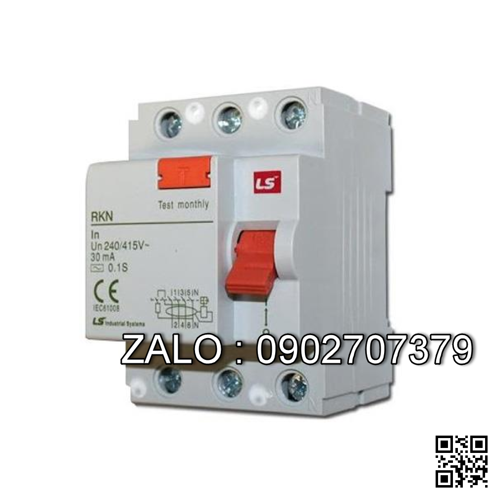 ELCB & RCCB RKN 4P LS 25A