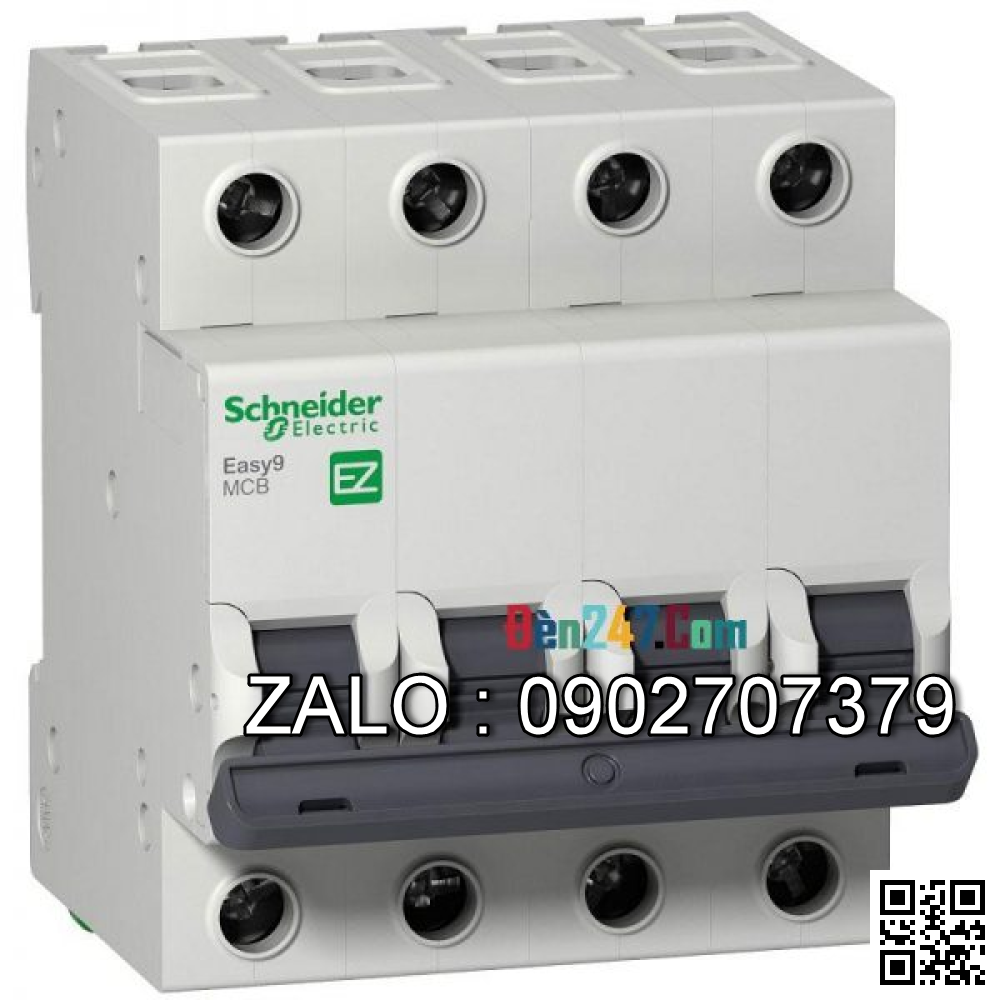 MCB Schneider A9F94425 25A 15kA 4P