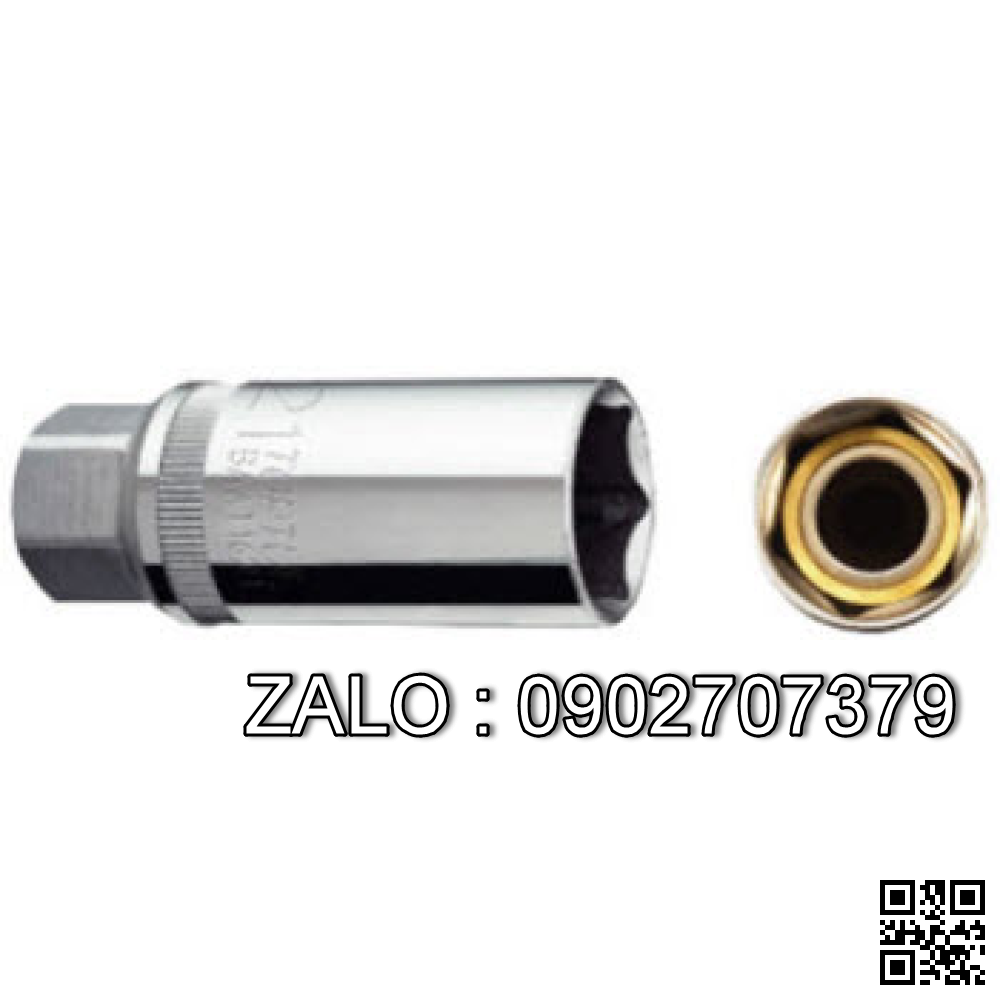 Đầu tuýp mở bugi TOPTUL 3/8
