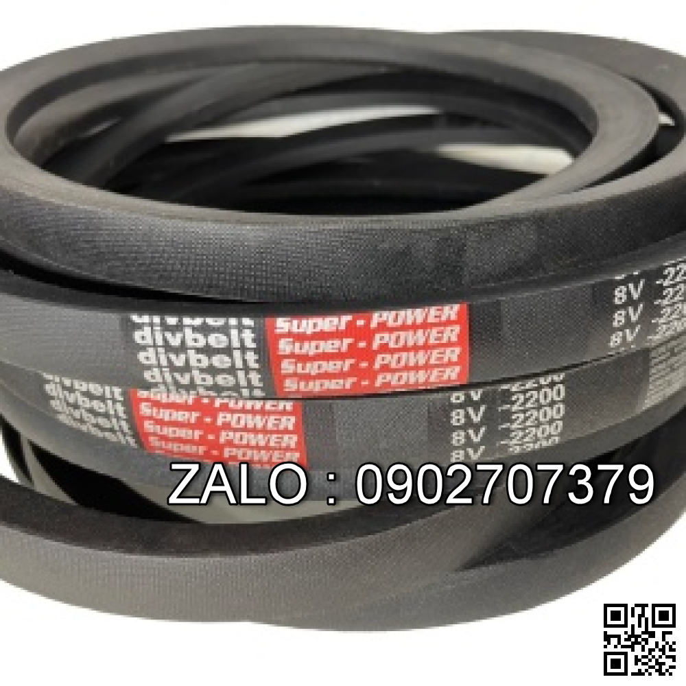 Dây curoa DIVBELT 1300-DS8M-1000