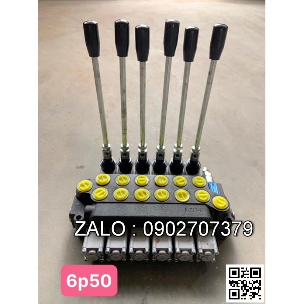 Bộ chia Thủy lực công nghiệp 6 tay 6P50