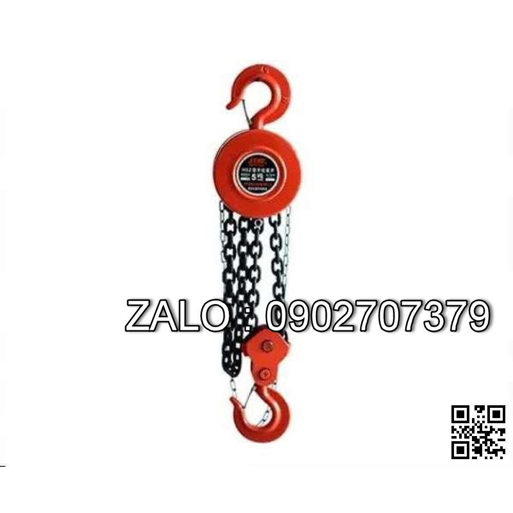 Palang bồ câu, Palang xích 20 tấn x 5m, 2 bồ câu dập nổi