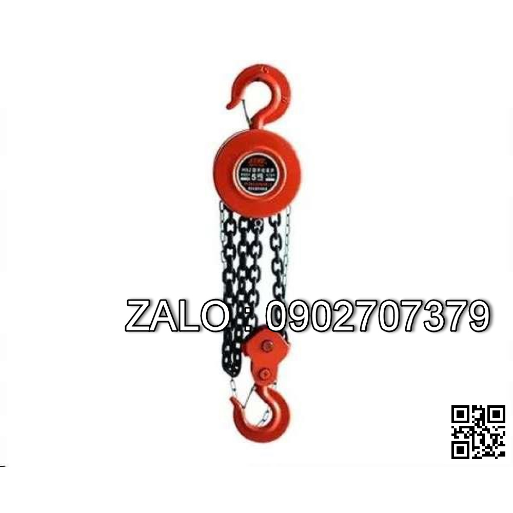 Palang bồ câu, Palang xích 3 tấn x 2.5m, 2 bồ câu dập nổi