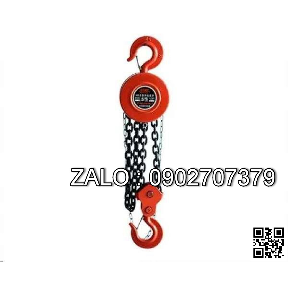 Palang bồ câu, Palang xích 1.5 tấn x 2.5m, 2 bồ câu dập nổi