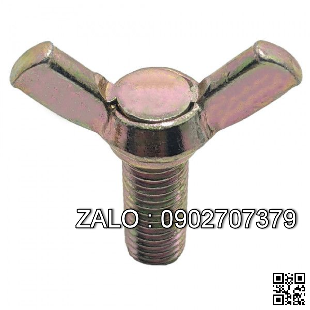 Bulong cánh chuồn thép mạ kẽm M5x50