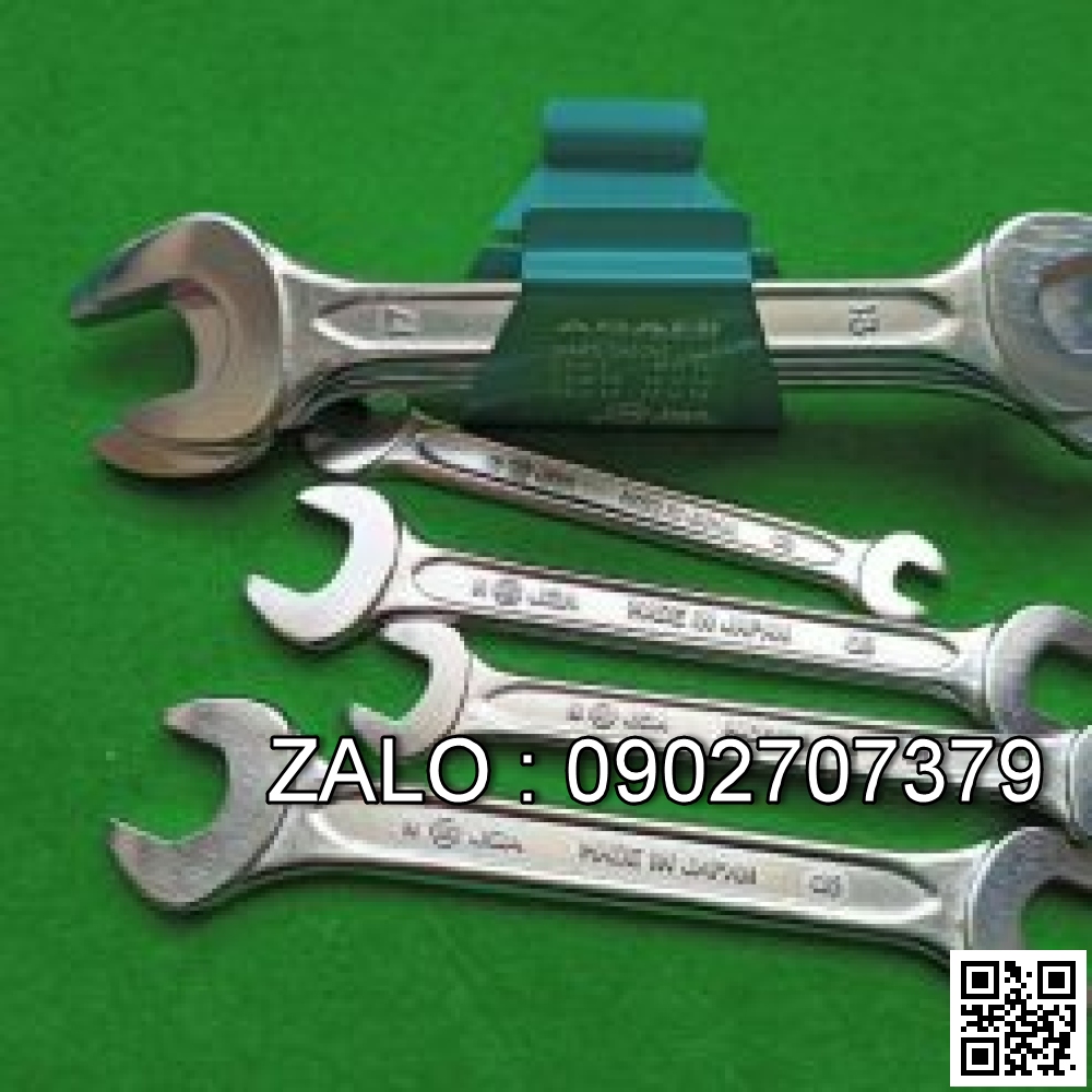 Bộ cờ lê đầu vòng hở VATA 6 chi tiết 8-19mm Mạ crôm 8355HX06