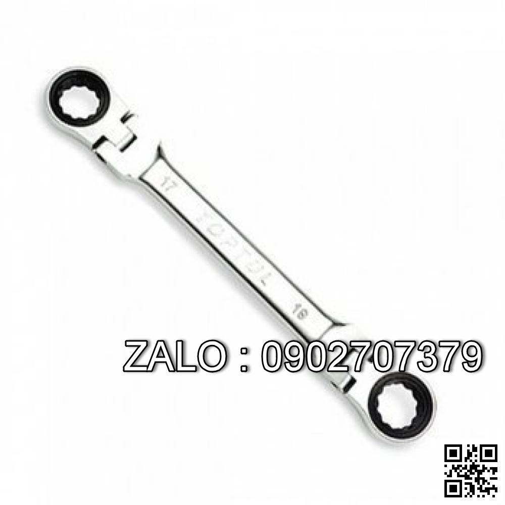 Cờ lê tự động 2 đầu sao TOPTUL E10xE12 Mạ crôm AOAC1012