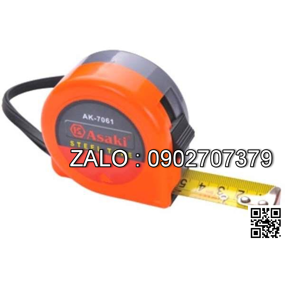 Thước dây Thép Asaki 5mx25mm Cao
cấp AK-2623
