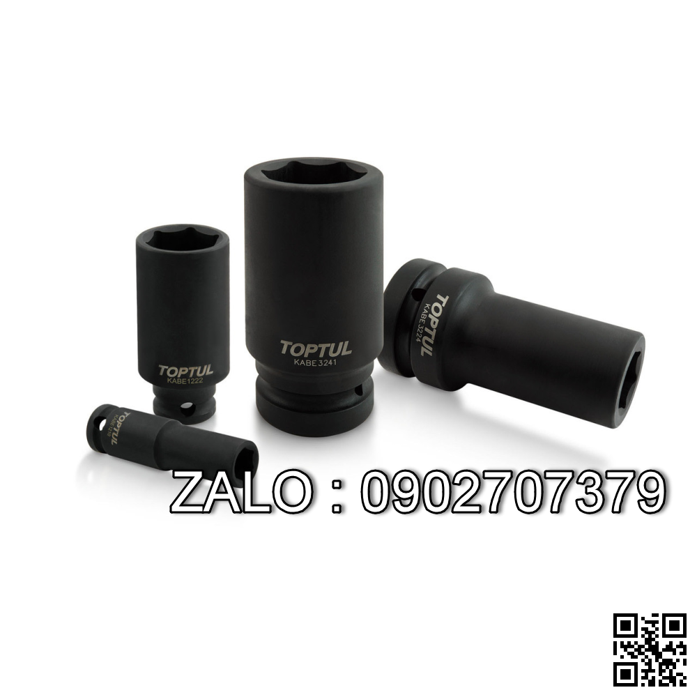 Đầu tuýp lục giác loại dài Asaki
1/2x8mm Mạ crom AK-6547