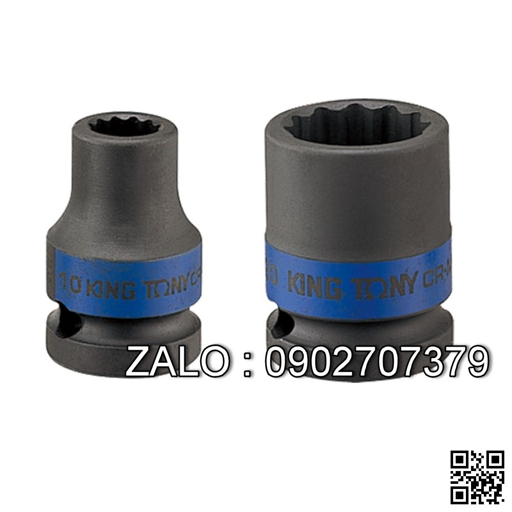 Đầu tuýp mũi bông 12 cạnh(triple
square) Asaki 1/2xM10x55mm Mạ crom AK-7295