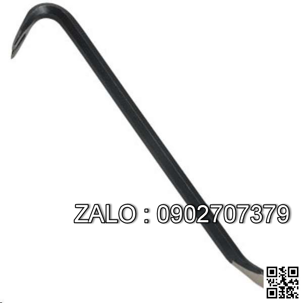 Xà beng Lục giác Φ18 x 400mm Asaki 1 đầu dẹp 1 đầu nhọn AK-9650