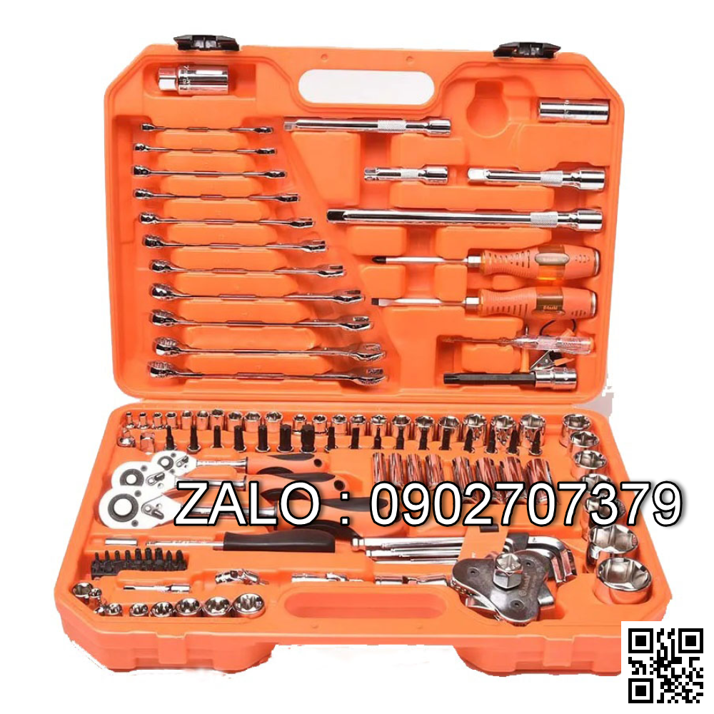 Bộ tuýp Asaki 120 chi tiết
1/4&3/8