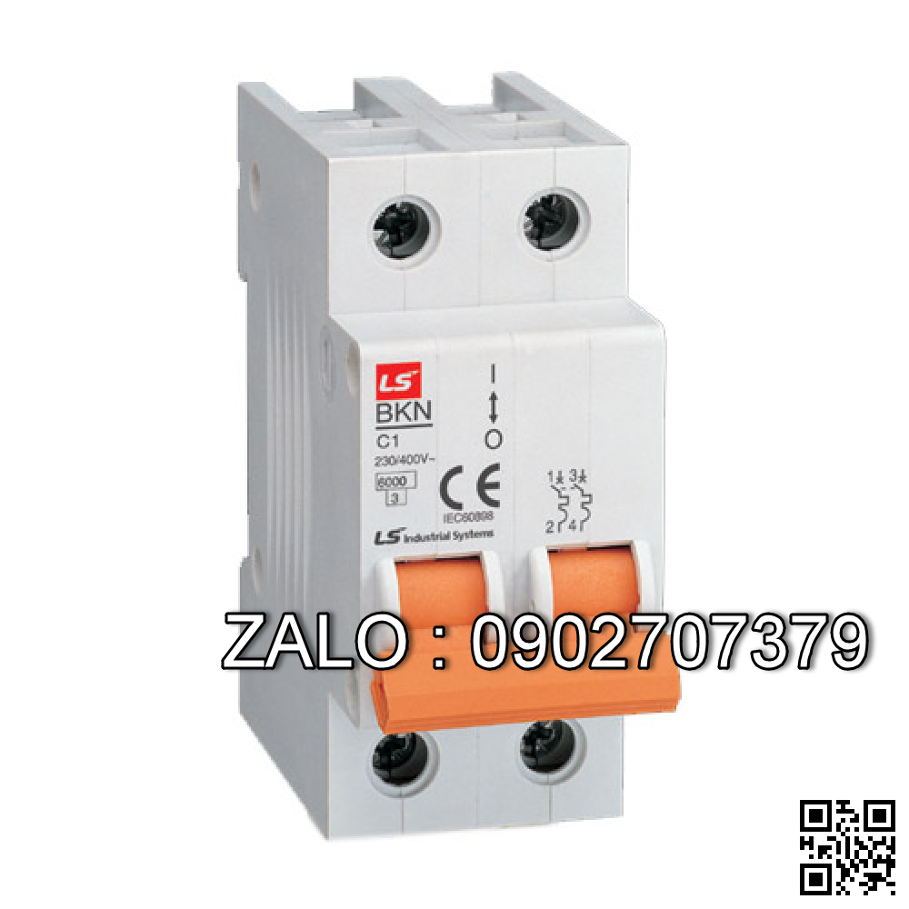 MCB LS 2 Cực 6 KA 25 A BKN-2P625