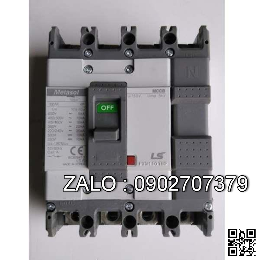 MCCB LS Metasol 3 Cực 22 KA 75 A ABN103c75