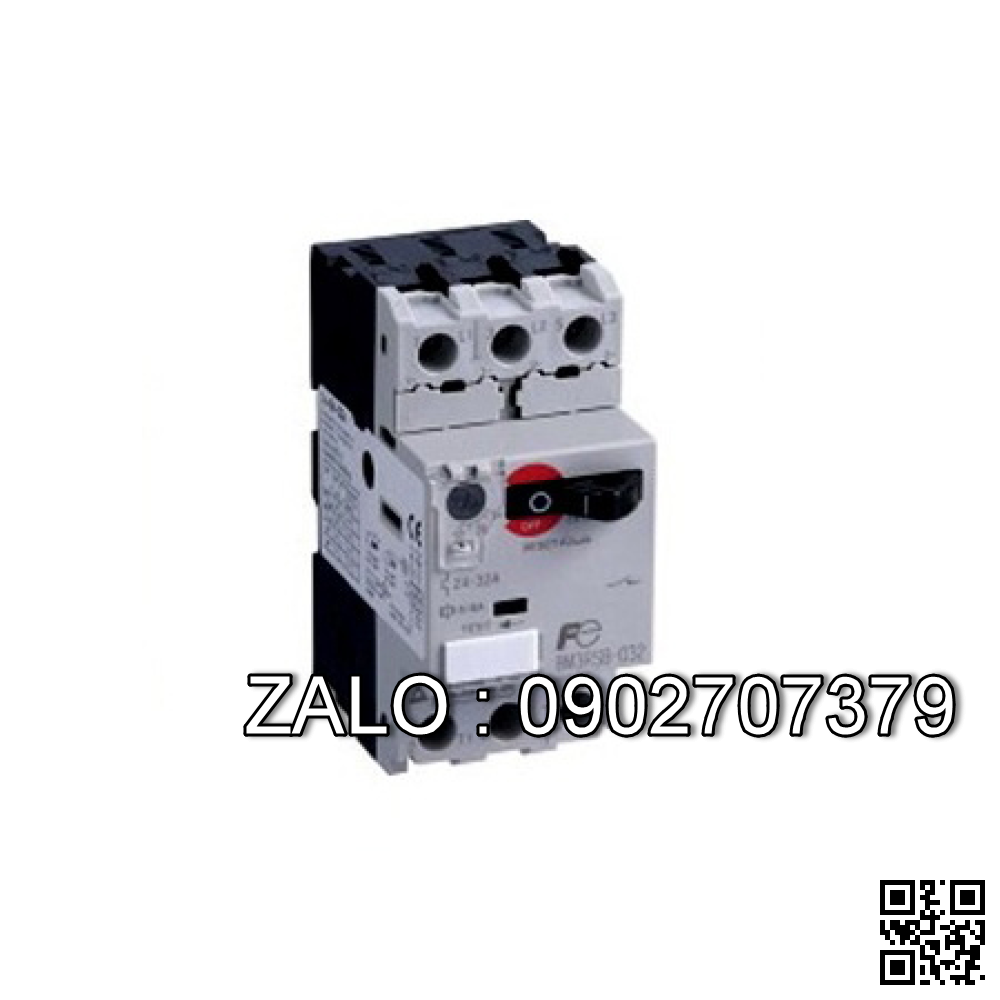 CB bảo vệ động cơ Fuji BM3RSB-P40 (0.25-0.4A) 0.09kW