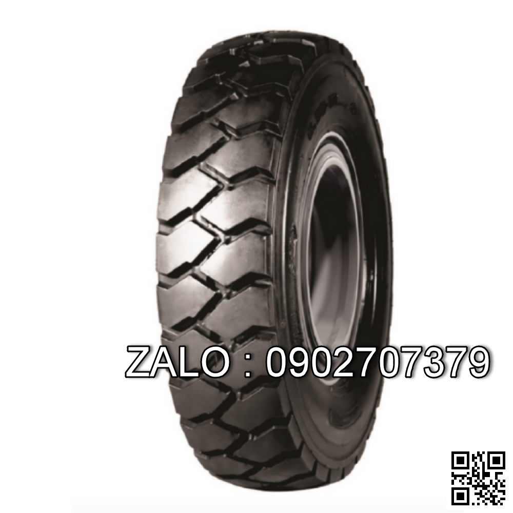 Lốp xe 6.00-9 600-9 CASUMINA (Vỏ đặc đen)