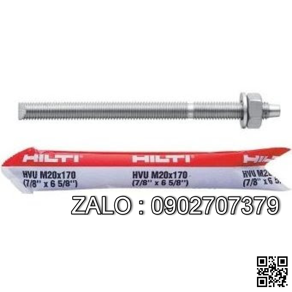 bulong hóa chất HVU M24x210mm