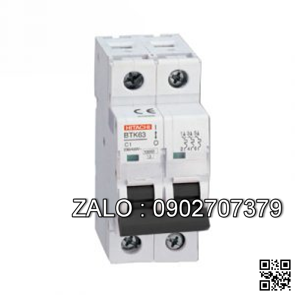 MCB Hitachi BTK63-type-C-2P-63A