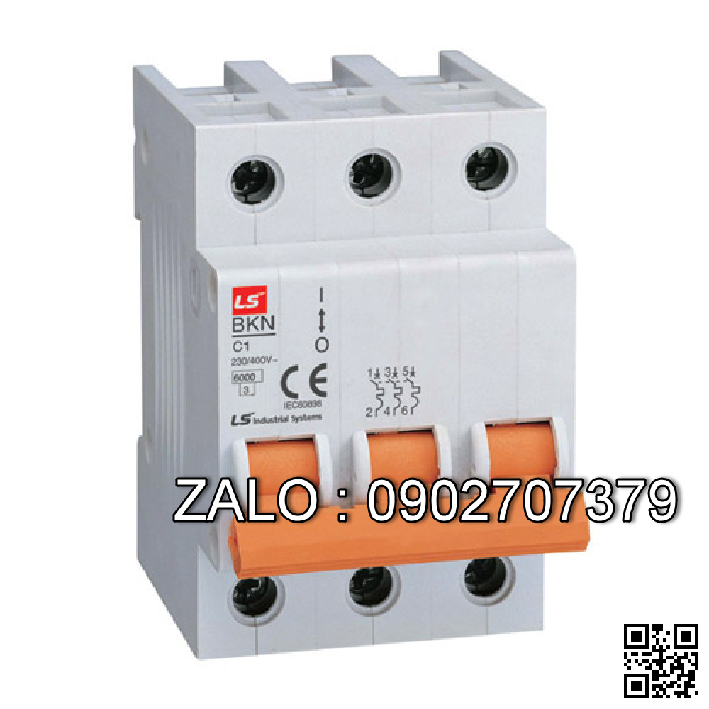 MCB LS 3 Cực 10 KA 100 A BKN-H-3P6100