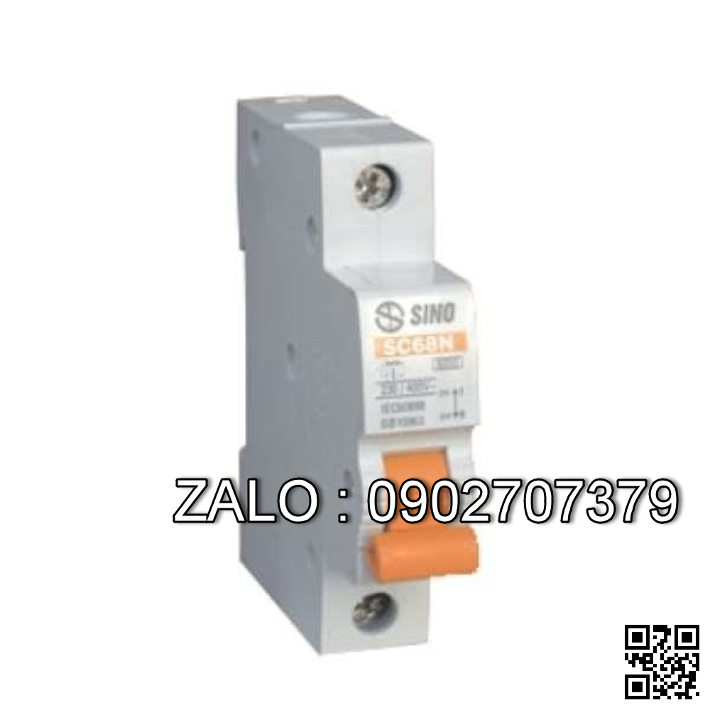 MCB 1P 63A 6kA SC68N/C1063 Sino