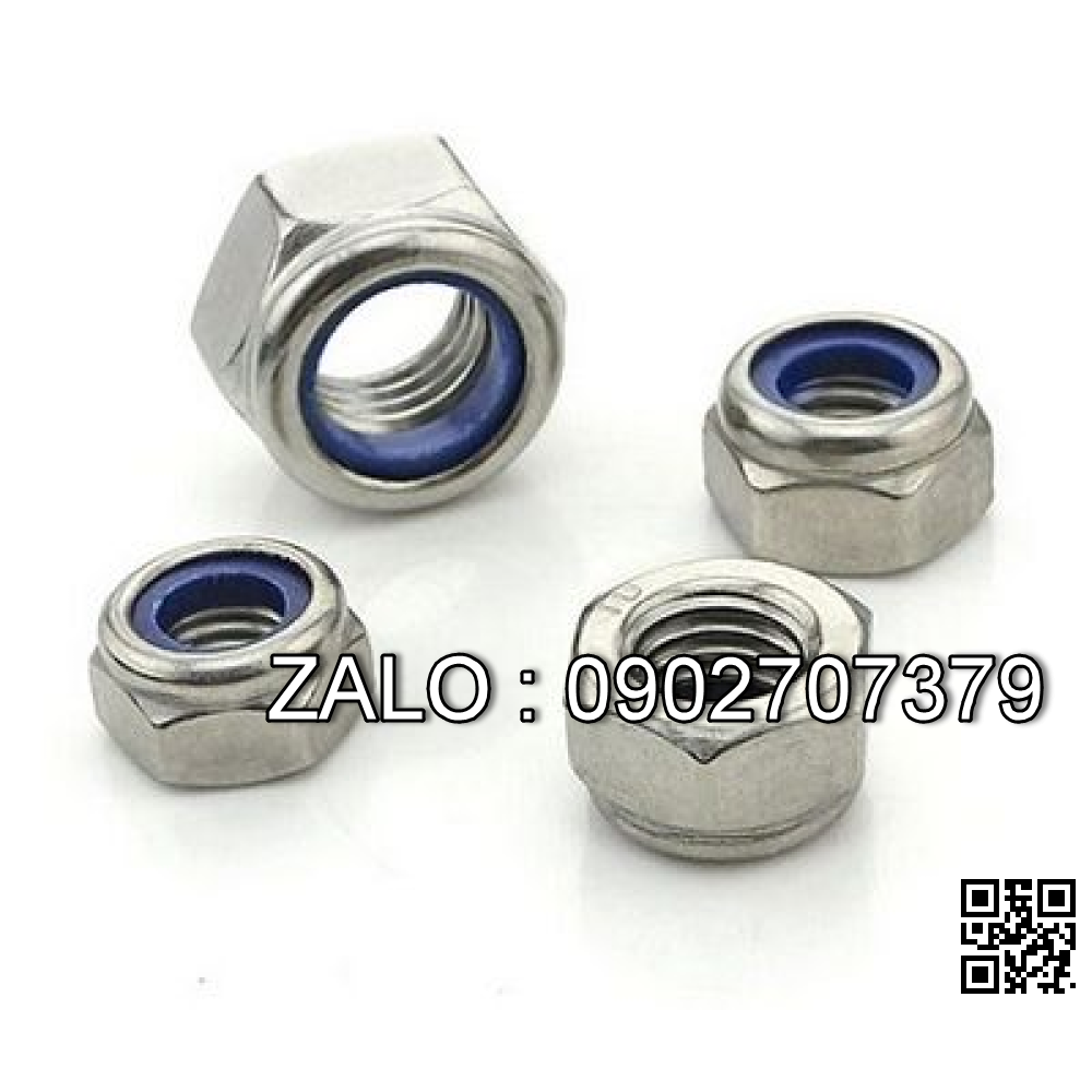 Đai ốc khóa Inox M10 - 10Chiếc/Gói