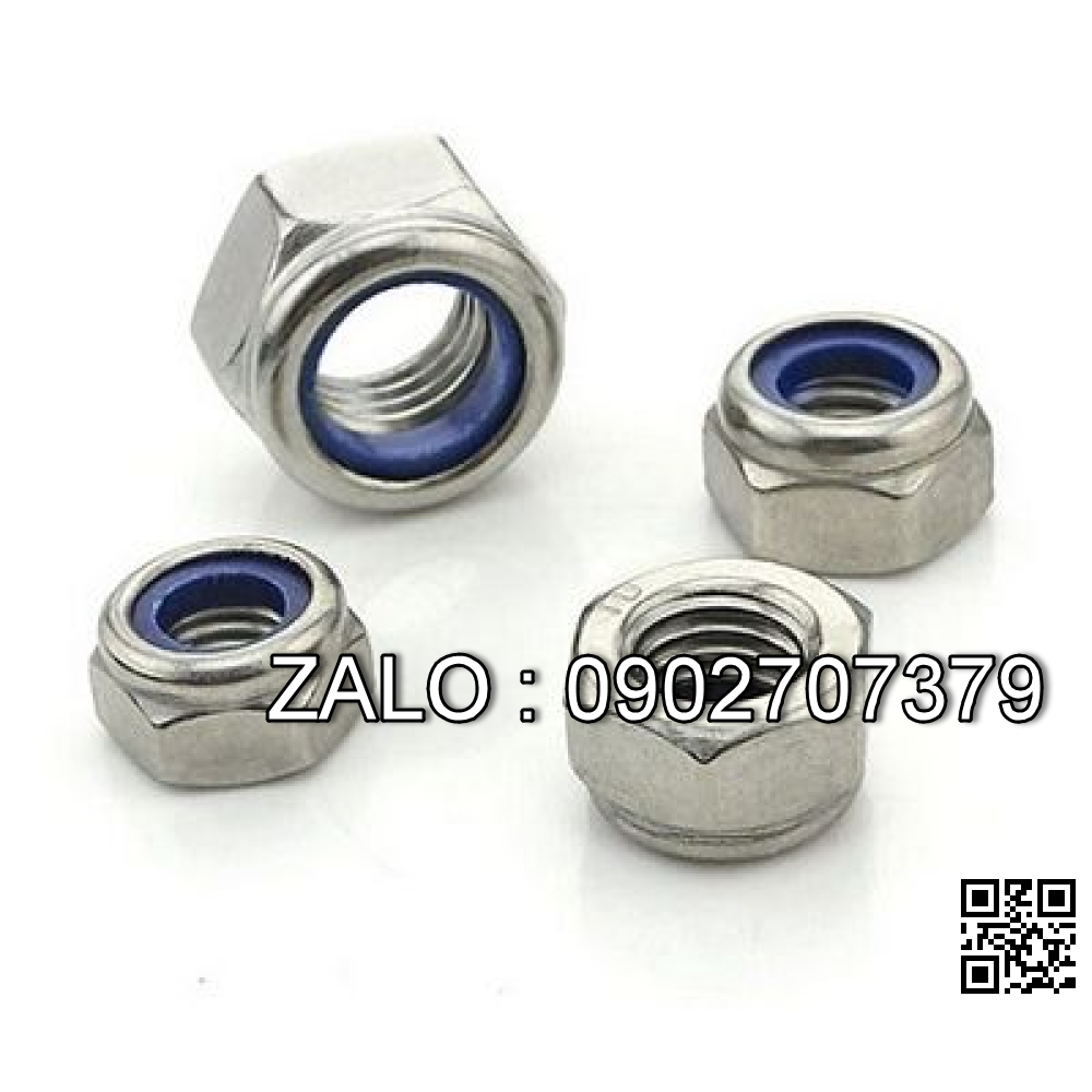 Đai ốc khóa Inox M10 - 10Chiếc/Gói