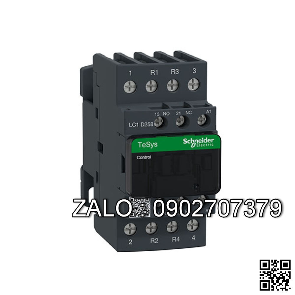Contactor Schneider LC1D25BD 25A 1NO+1NC 11kW 24VDC