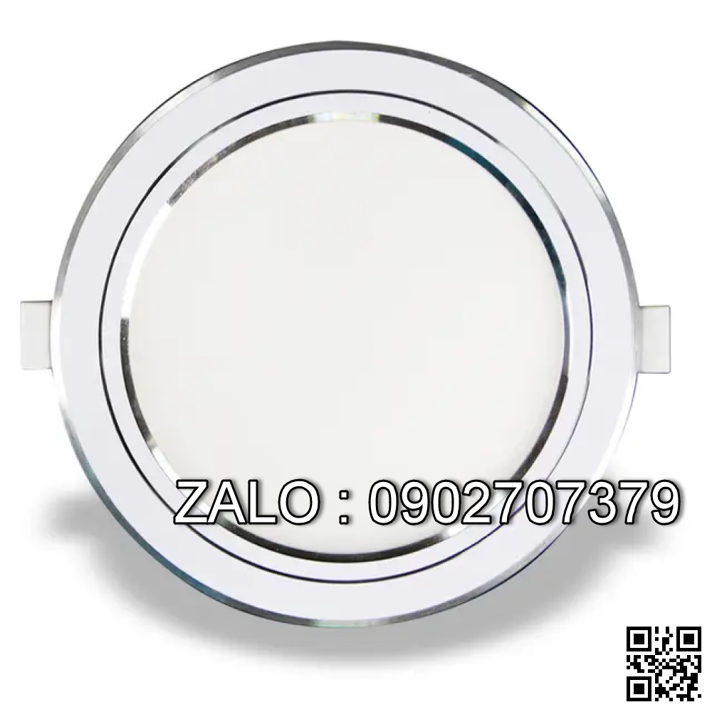 Đèn LED Downlight Nanoco siêu mỏng viền bạc - IP20 NSD126S135