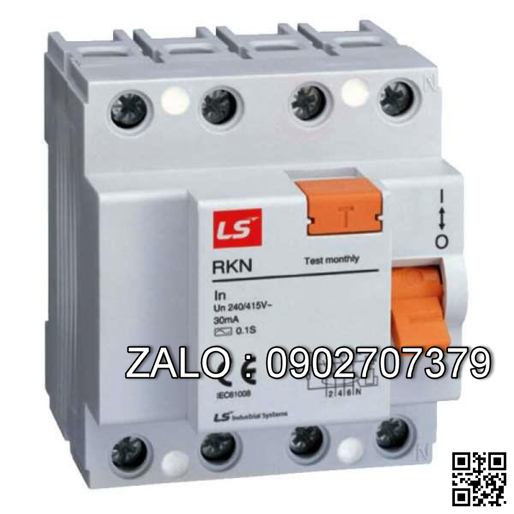 CB chống rò LS RKN-b 3P+N 63A 30mA