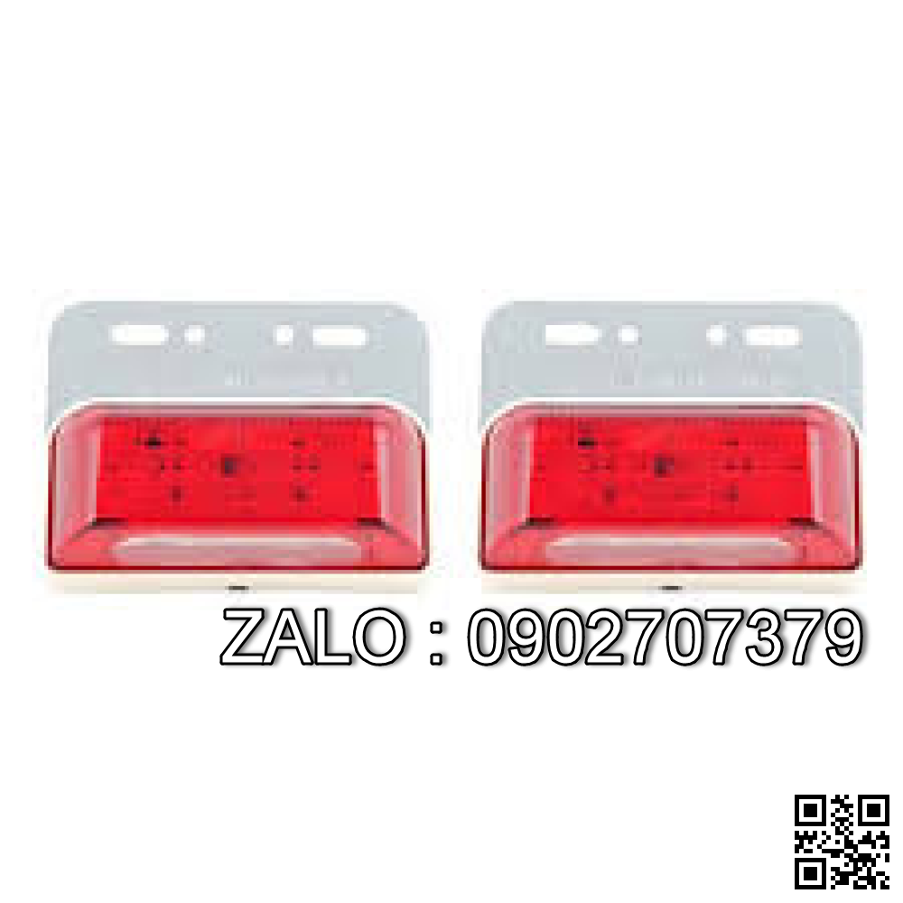 Đèn led thùng xe tải 12V đỏ SD-4003