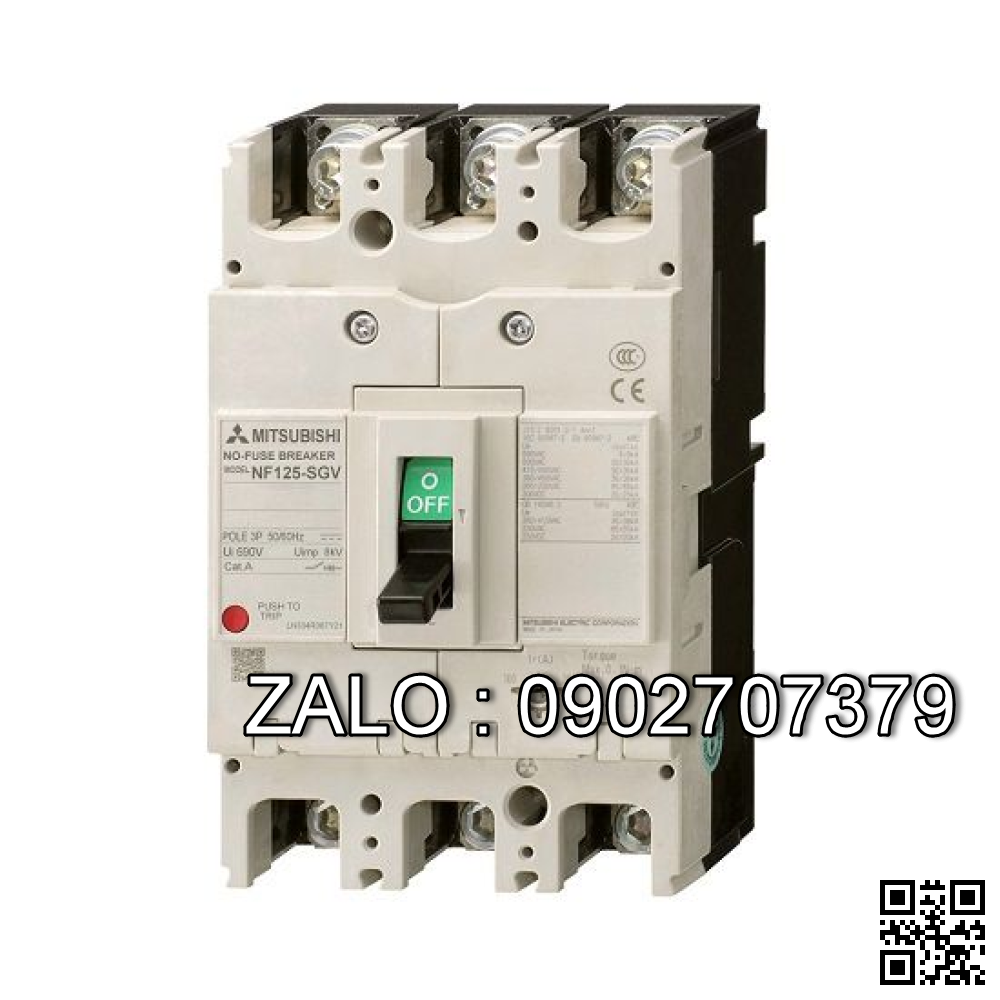 Aptomat MCCB MITSUBISHI NF63-CV