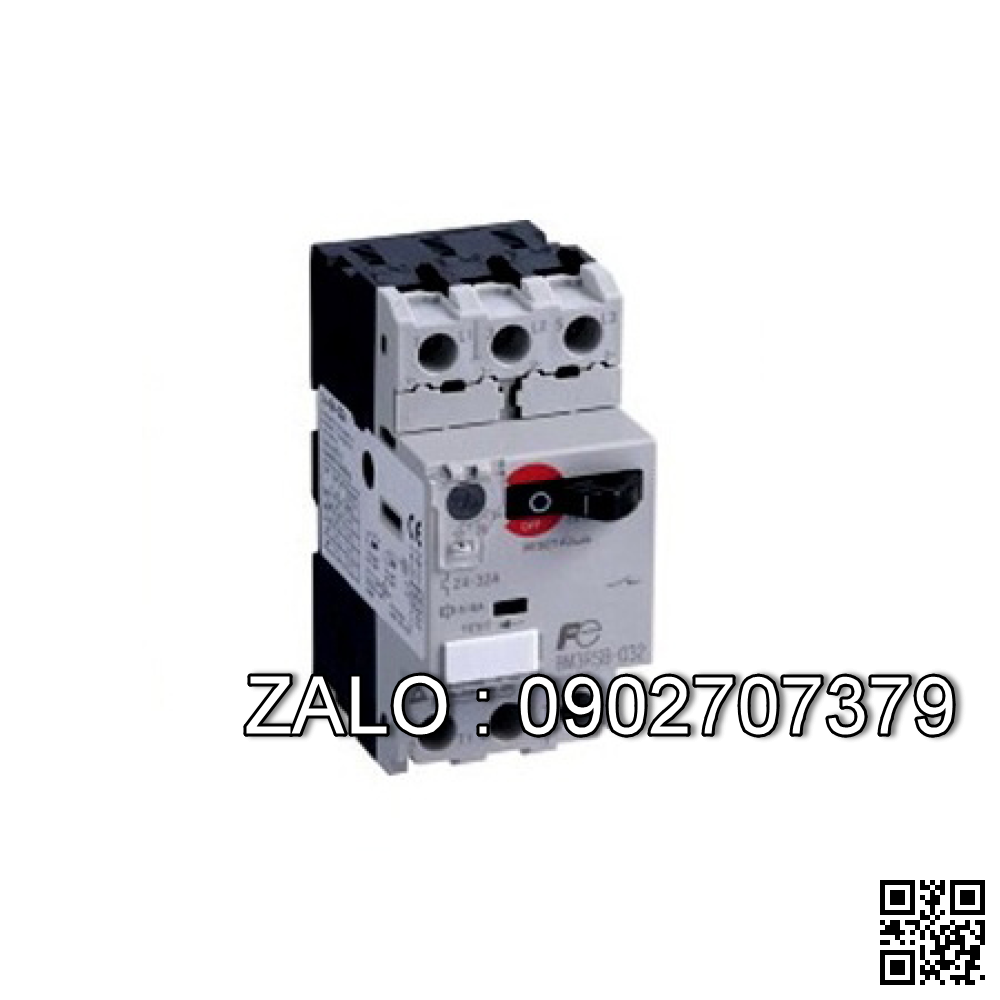 CB bảo vệ động cơ Fuji BM3RSB-P63 (0.40-0.63A) 0.18kW