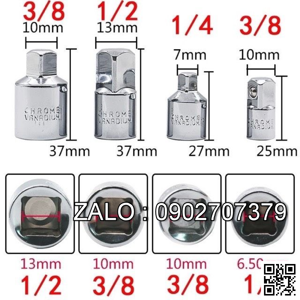 Đầu nối khẩu TOP 14mm