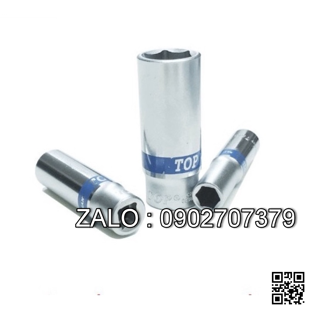 Đầu tuýp 1/2 dài TOP 13mm