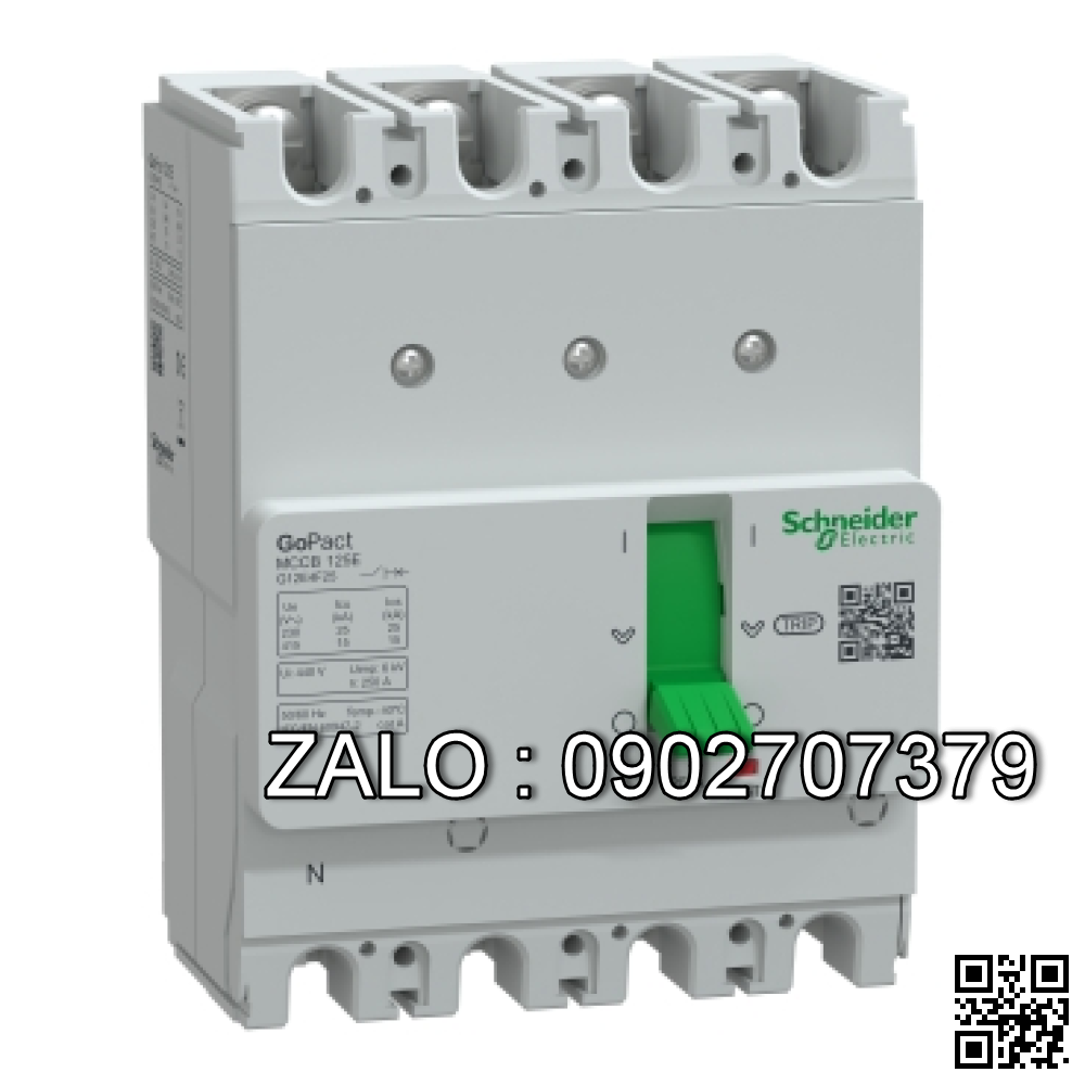 MCCB Schneider EZS100E4016 16A 25kA 4P
