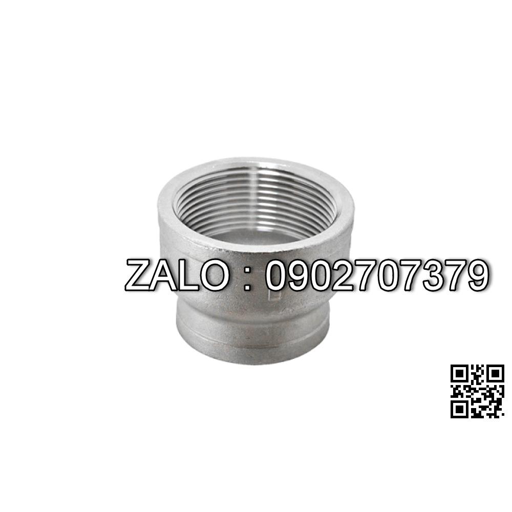 Bầu giảm ren Inox 304 1