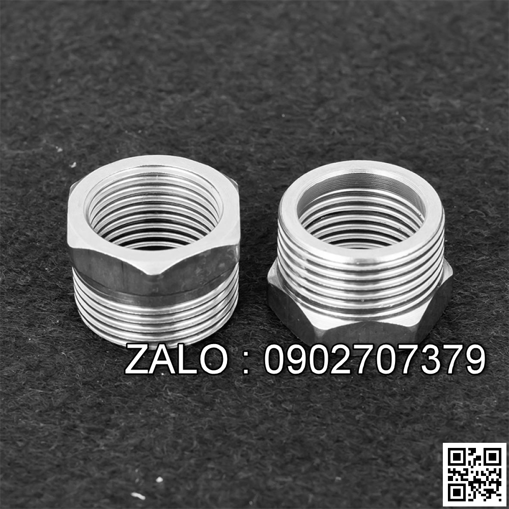 Cà rá ren ngoài , ren trong Inox 304 2