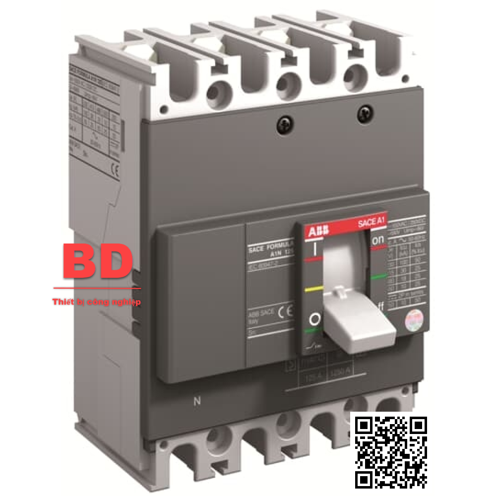 MCCB ABB A2N 36KA 175A 4P