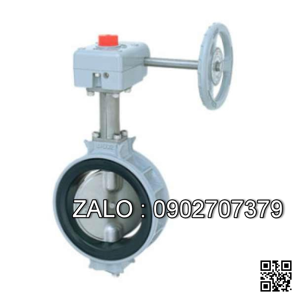 Van bướm nhôm tay quay cổ ngắn DN700