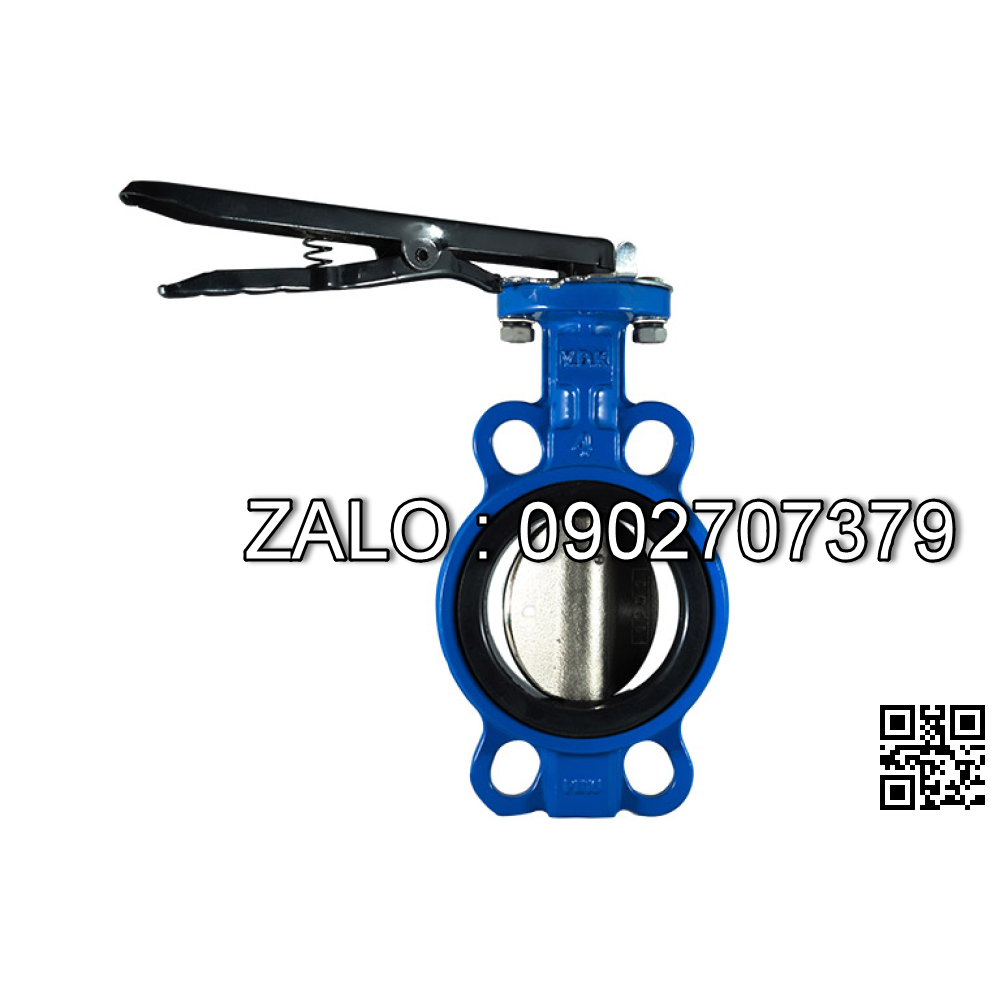 Van bướm tay gạt nhôm Kizt DN1/4